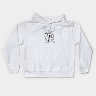 Group of Friends Kids Hoodie